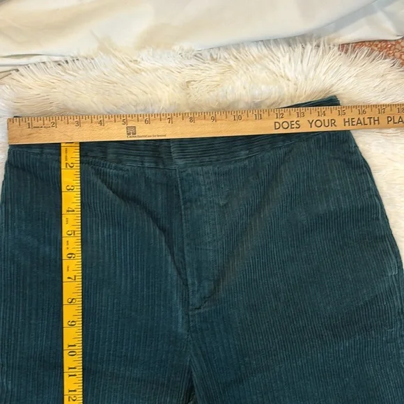 Anthropologie Pilcro Ultra High-Rise Wide-Leg Corduroy Pants Size 30 - Picture 10 of 15